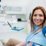 woman in dental chair, how to choose a new dentist